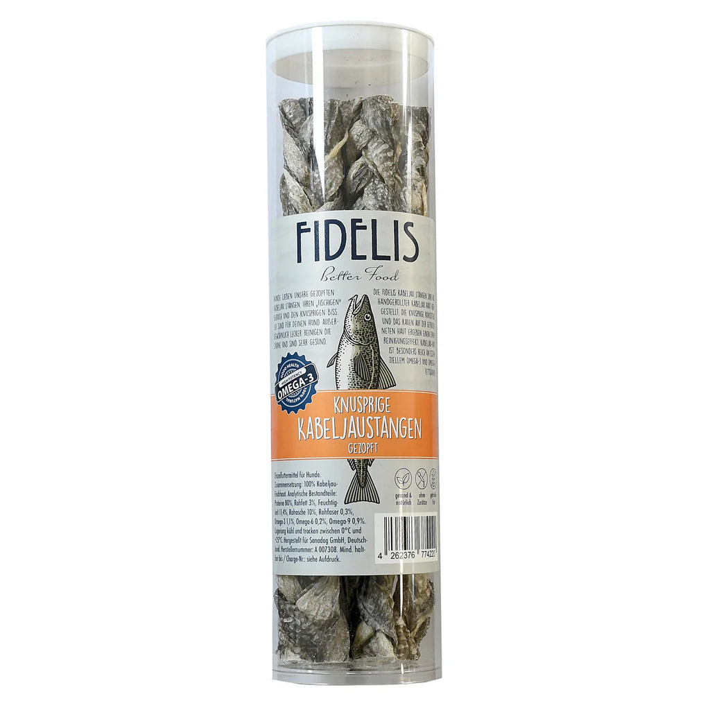 Bâtonnets de cabillaud tressés croustillants