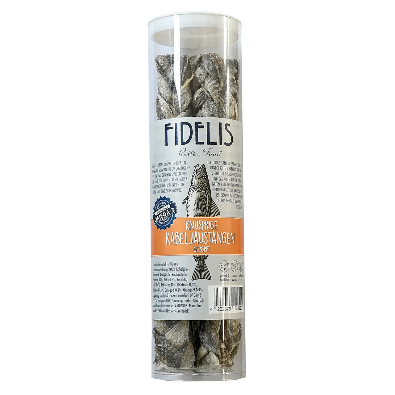 Bâtonnets de cabillaud tressés croustillants