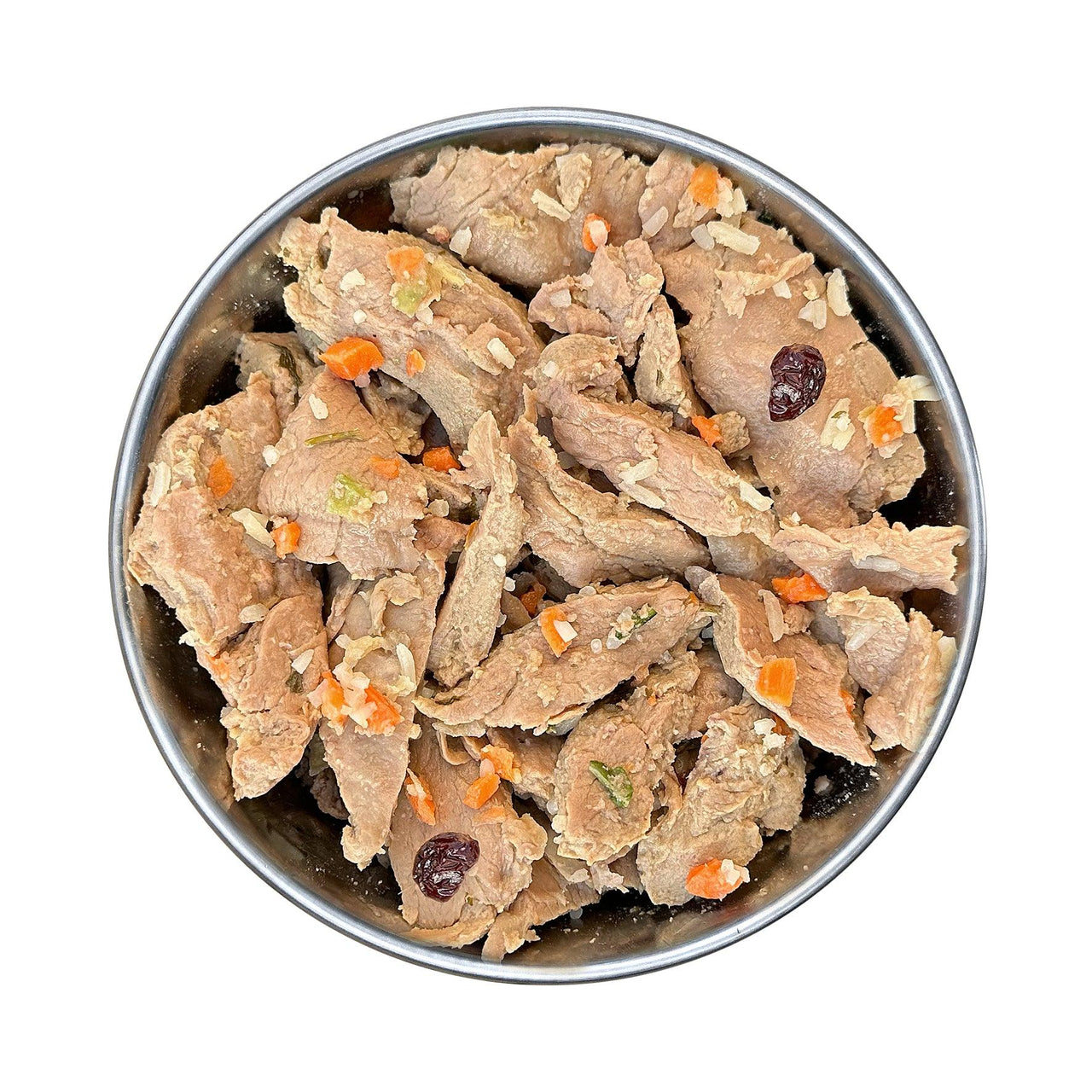 Menu Lapin au riz, carottes et cranberries 400g