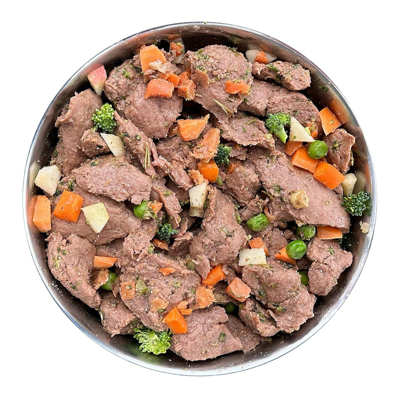 Menu Bœuf à la patate douce, pomme et brocoli 400g