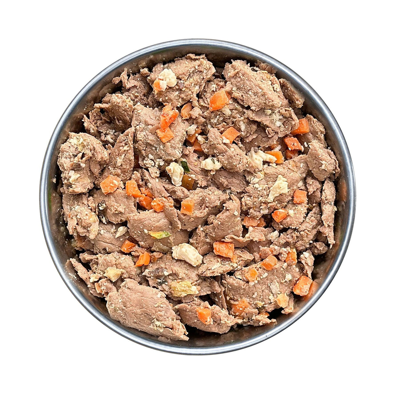 Menu frais Chèvre avec manioc, carottes et pêche 400g