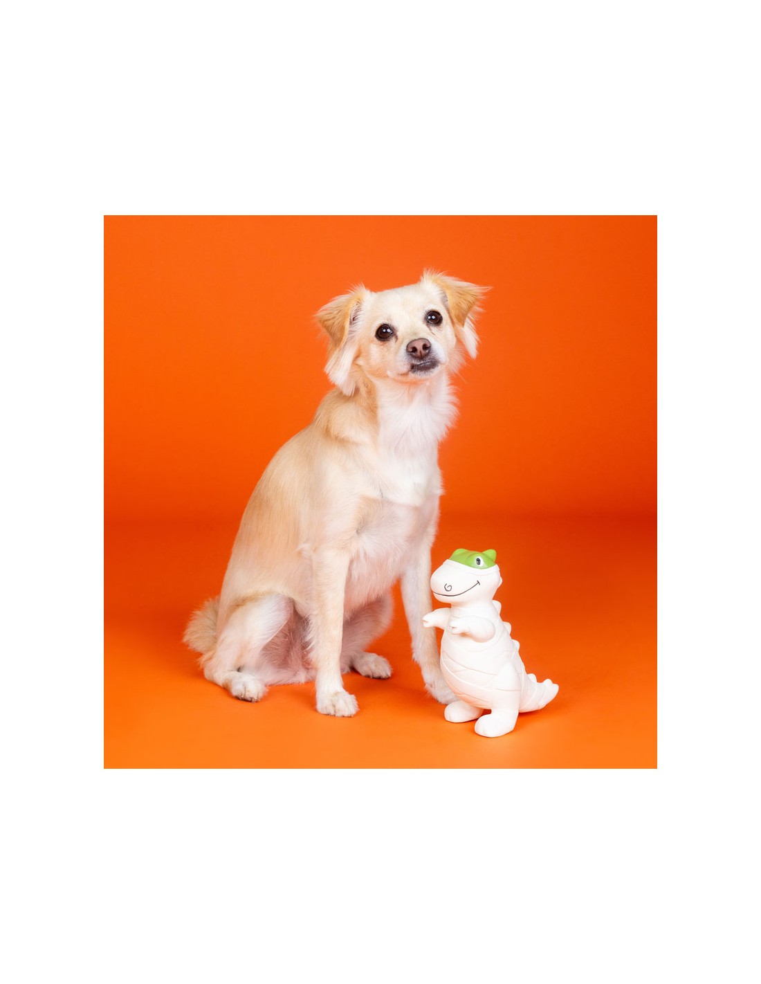 Jouet en Latex "Dinosaure momie" pour Chiens
