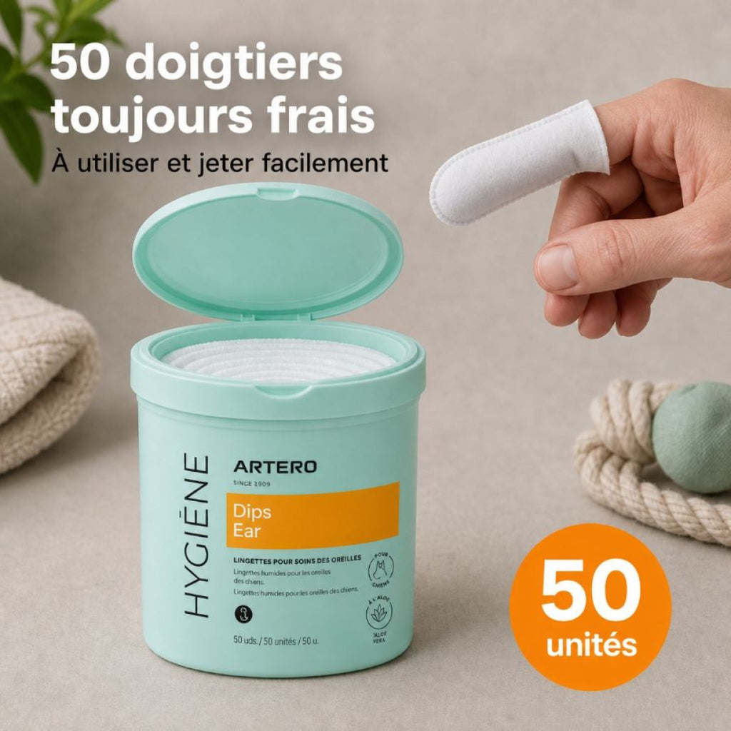 Doigtiers Humides Pour Les Oreilles