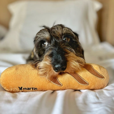 Jouet Peluche "Baguette" pour Chiens