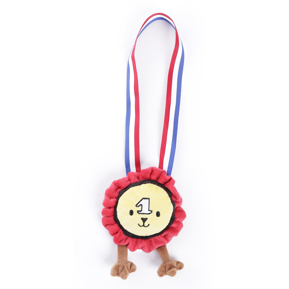 Jouet Peluche Médaille "N°1" pour Chiens