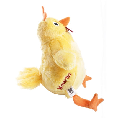 Jouet Peluche "Poule Jaune" pour Chiens