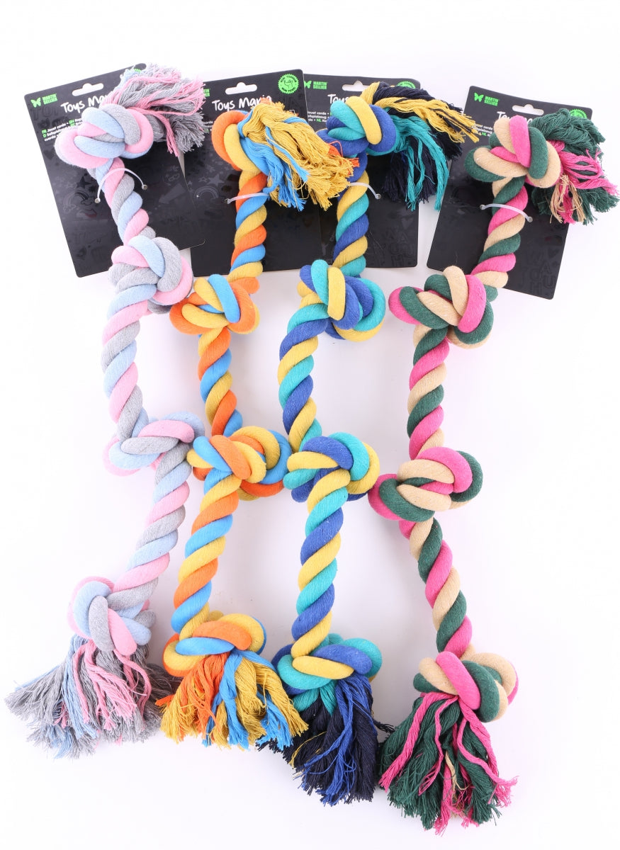 Cordes 4 nœuds pour chien