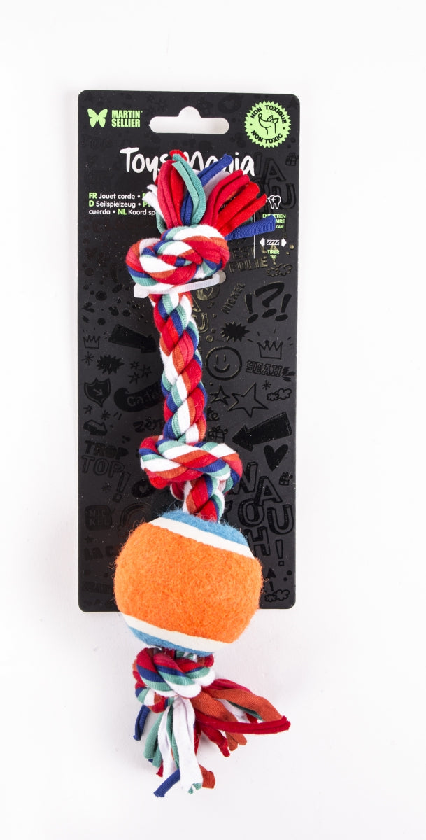 Corde de Jeu avec Balle Amusement et Dentition