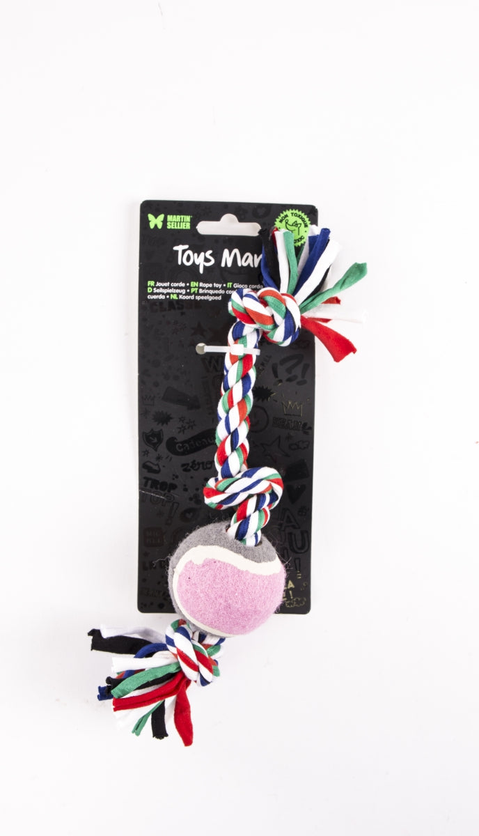 Corde de Jeu avec Balle Amusement et Dentition