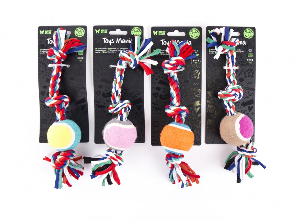 Corde de Jeu avec Balle Amusement et Dentition
