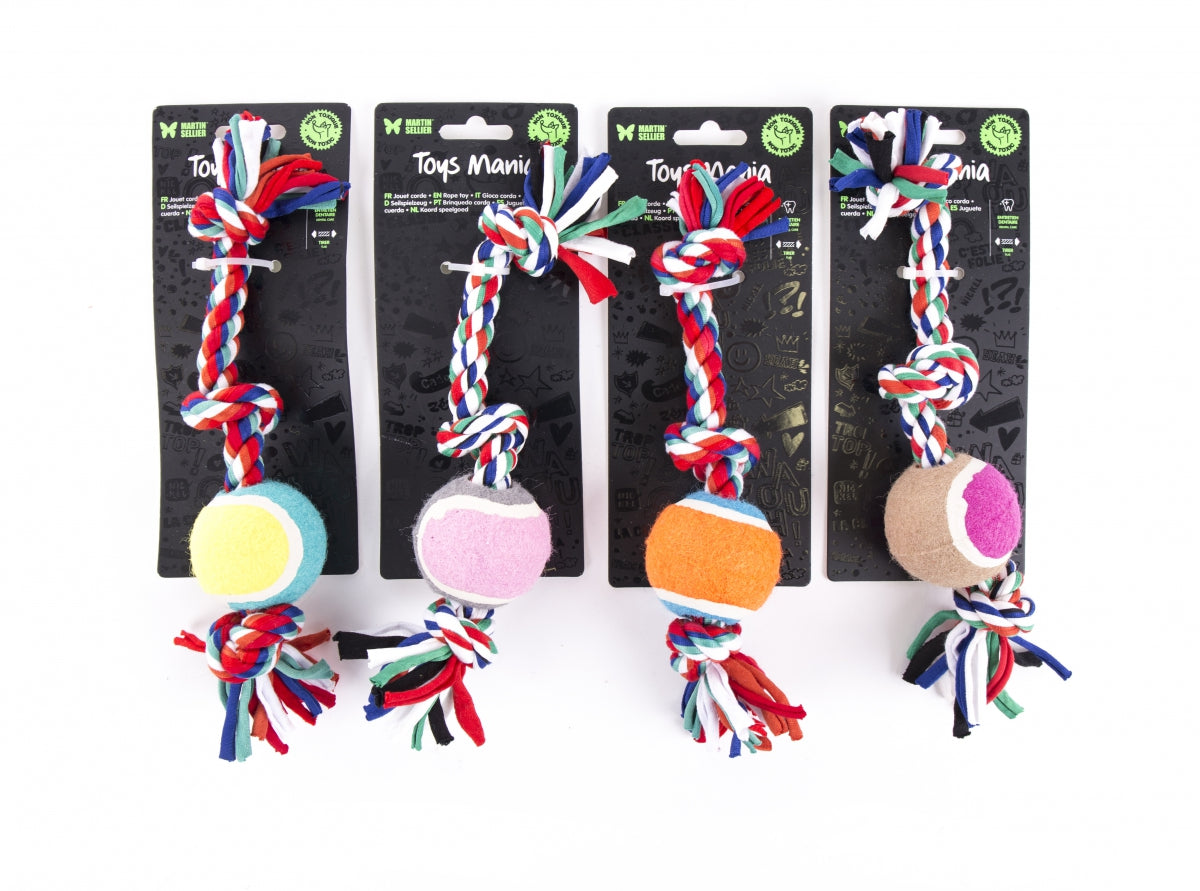Corde de Jeu avec Balle Amusement et Dentition