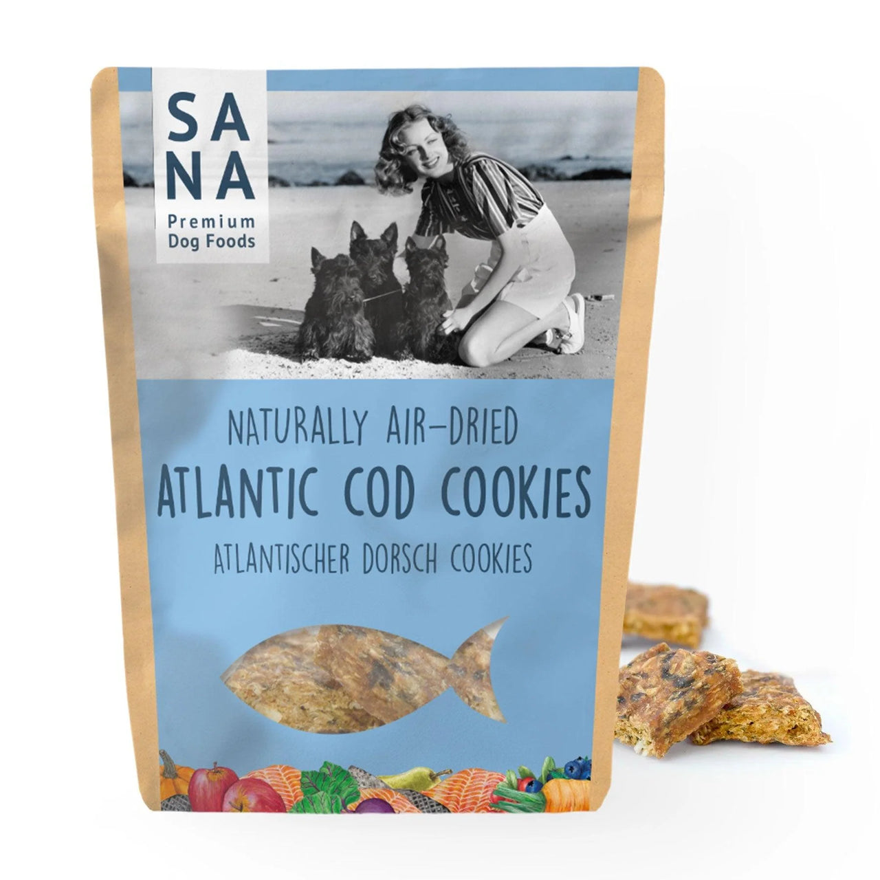 Cookies de morue atlantique