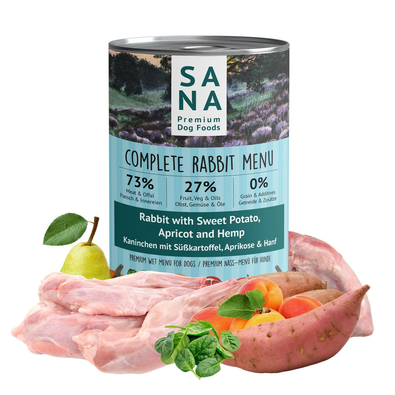 Menu humide : Saumon avec épinards, baies d'argousier et herbes