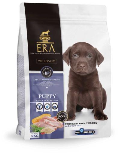 ERA CHIOT Grande Race Poulet et Dinde 12kg