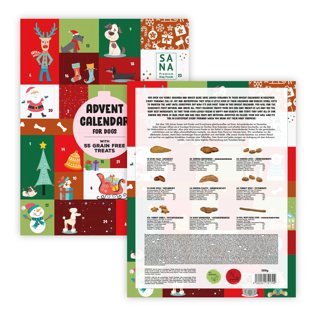 Calendrier de l'Avent XL pour chien