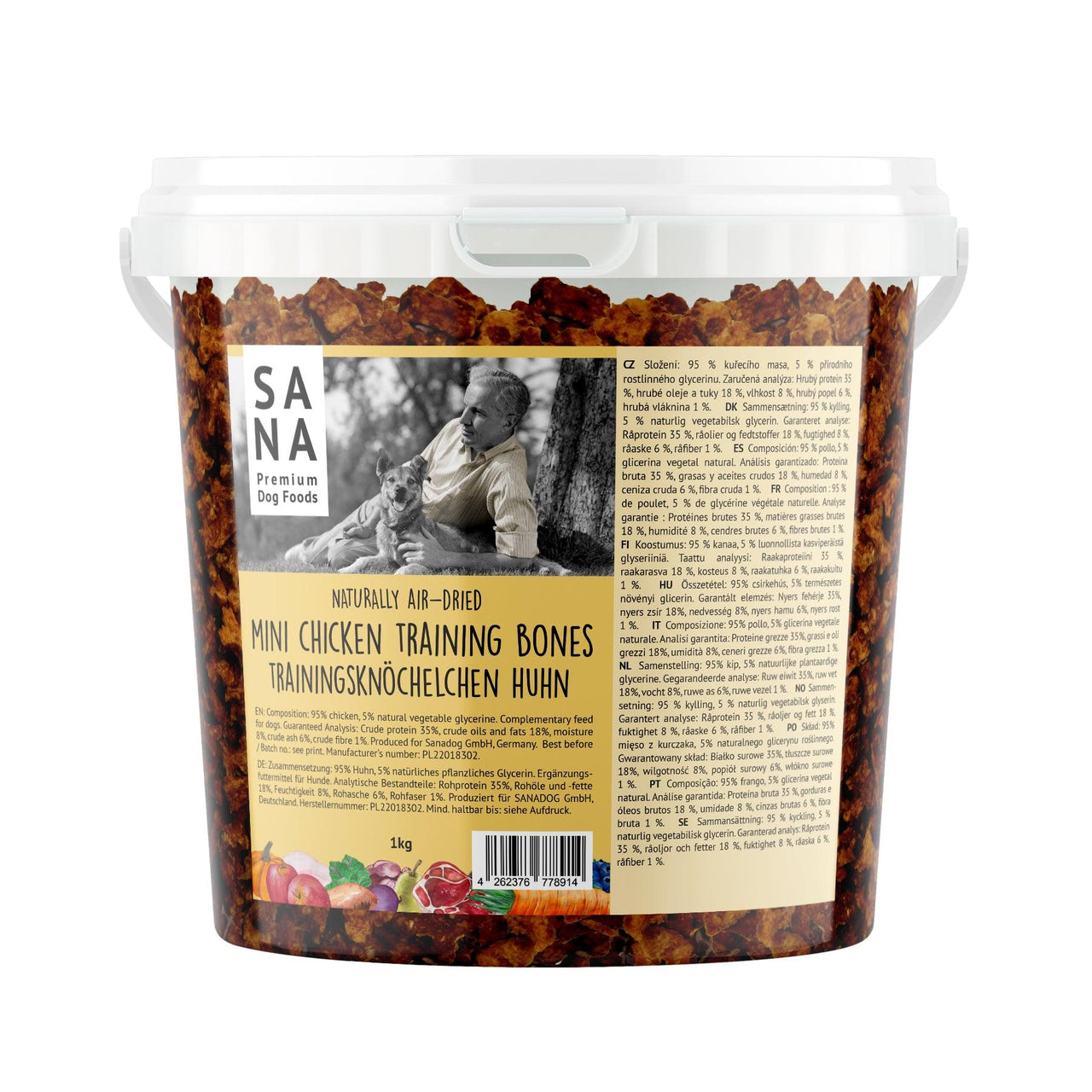 Petits os d'entraînement Poulet