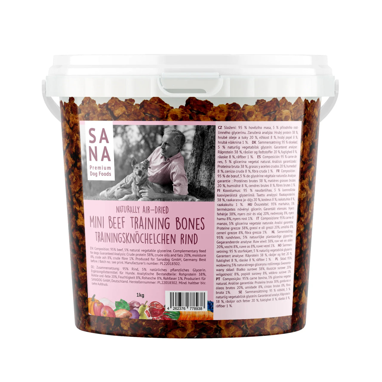 Petits os d'entraînement Boeuf 1kg
