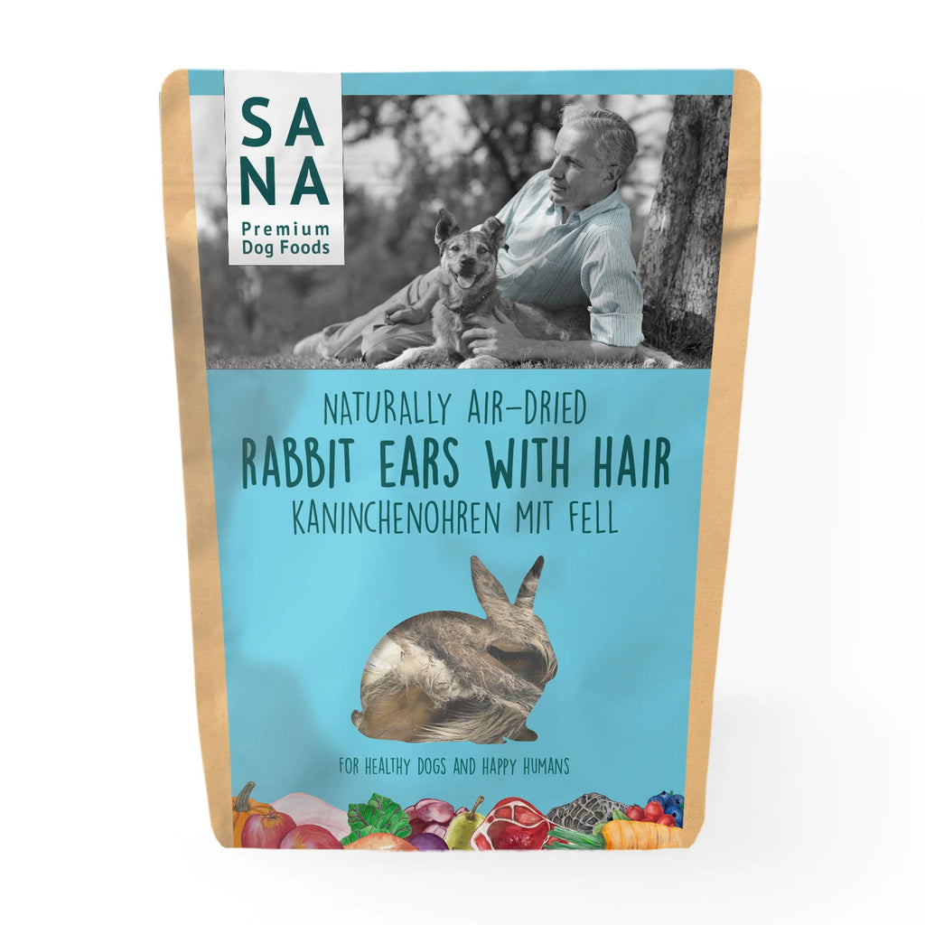 Oreilles de lapin avec poils