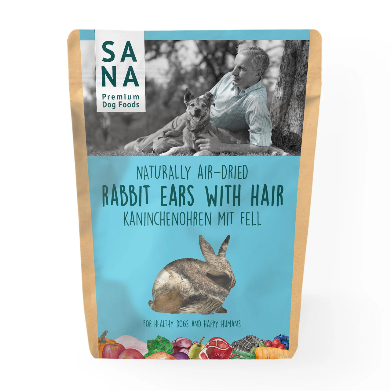 Oreilles de lapin avec poils
