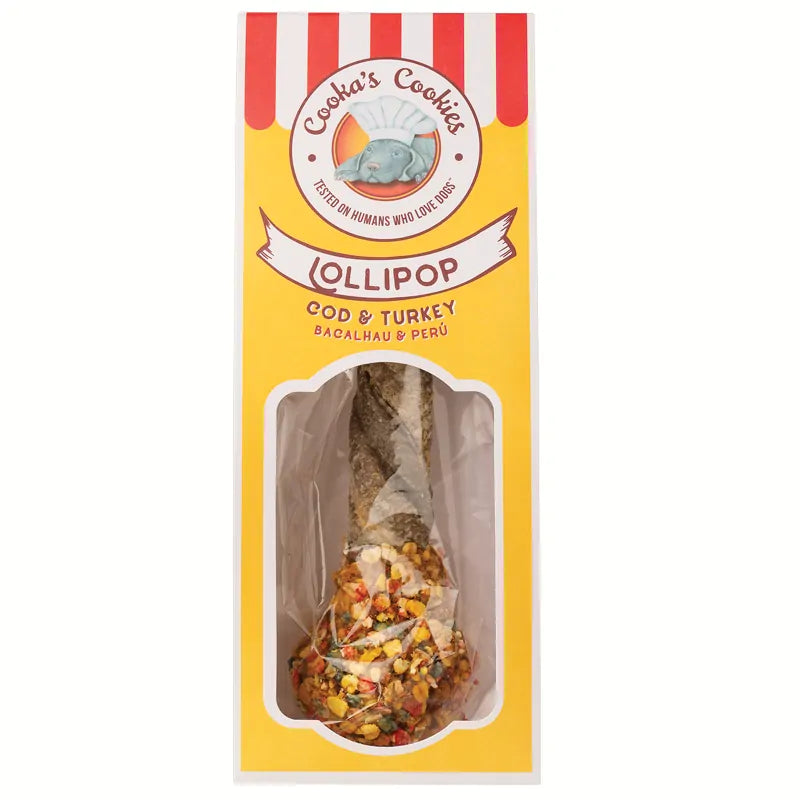Lollipop au morue et dinde