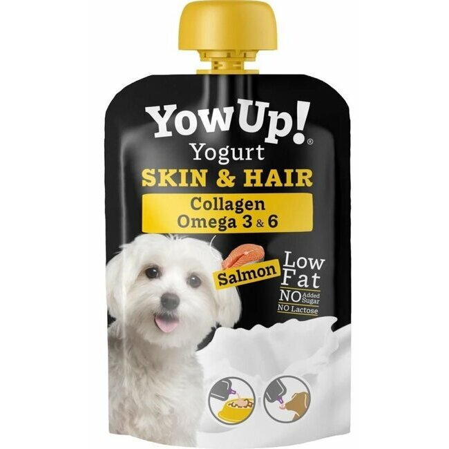 Yow Up Yaourt naturel Peau et Pelage 115g