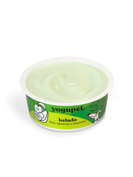 Glace Green Power 🍏🥝 - Yogupet Avec Kiwi, Pomme et Avocat